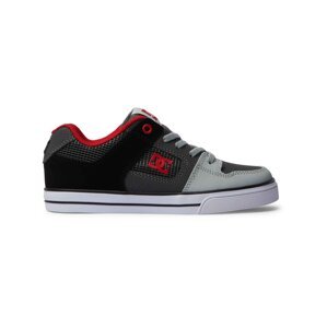 Dc shoes pánské boty Pure Elastic Red/Heather Grey | Červená | Velikost 7 US