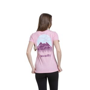 Meatfly dámské tričko Cordie Pink Heather | Růžová | Velikost L
