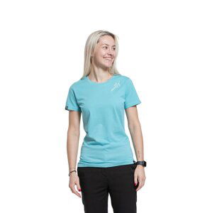 Meatfly dámské tričko Lara Mint | Modrá | Velikost S | 100% bavlna