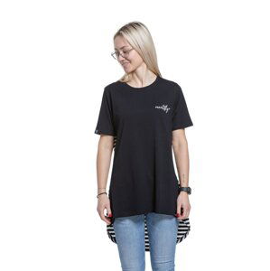 Meatfly dámské tričko Tessa White Stripes | Bílá | Velikost S | 100% bavlna