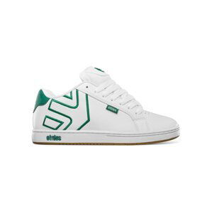 Etnies pánské boty Fader White/Green | Bílá | Velikost 9,5 US