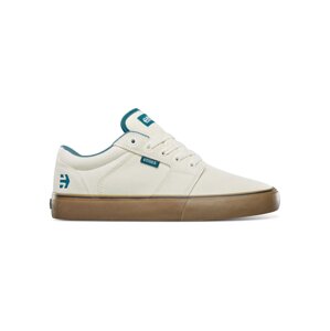 Etnies pánské boty Barge LS White/Blue/Gum | Bílá | Velikost 9 US