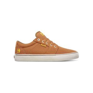 Etnies pánské boty Barge LS Brown/Gold/Yellow | Hnědá | Velikost 9 US