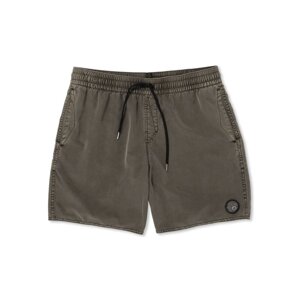 Volcom pánské šortky Center Trunk 17 Wren | Černá | Velikost XL