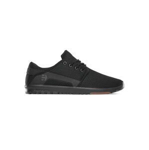 Etnies pánské boty Scout Black/Black/Gum | Černá | Velikost 7 US