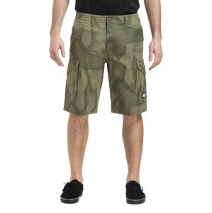 Meatfly Icon 19 Shorts C - Olive Shade Mono | Zelená | Velikost 30