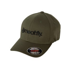 Meatfly Brand Flexfit Olive | Velikost L/XL