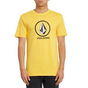 Volcom tričko Crisp Stone Short Sleeve Tee - S20 Citrus Gold | Velikost L