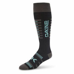 Dakine pánské ponožky Mens Thinline Sock Black Rail | Černá | Velikost S/M