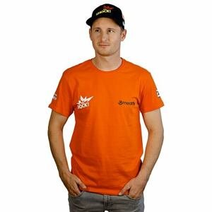 Meatfly tričko Riders Big Shock! / Michek Orange | Oranžová | Velikost M