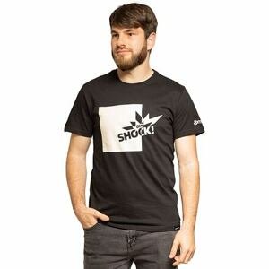 Meatfly tričko Big Shock White/Black | Černá | Velikost L