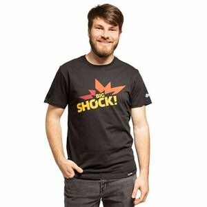 Meatfly tričko Big Shock Black | Černá | Velikost M