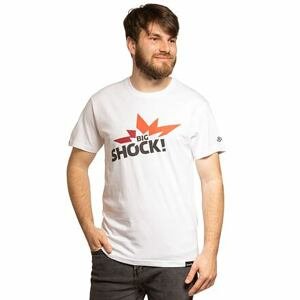 Meatfly tričko Big Shock White | Bílá | Velikost S