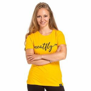 Meatfly dámské tričko Luna Deep Yellow | Žlutá | Velikost S