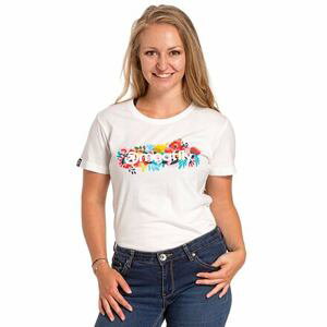 Meatfly dámské tričko Blossom White | Bílá | Velikost XS