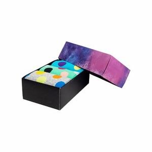 Meatfly ponožky Lexy Gift Pack Grey Dots | Mnohobarevná | Velikost XS/S