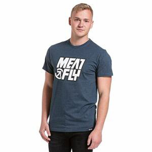 Meatfly pánské tričko Repash Navy Heather | Modrá | Velikost XL