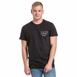 Meatfly pánské tričko Elements Black | Černá | Velikost M