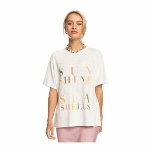 Roxy dámské tričko Crystal Snow White/Multicolour | Bílá | Velikost L