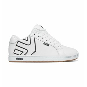 Etnies pánské boty Fader White/Black/Gum | Bílá | Velikost 13 US