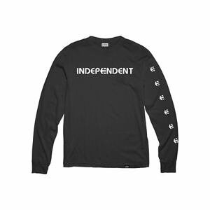 Etnies pánské tričko Independent L/S Black | Černá | Velikost M