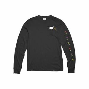 Etnies pánské tričko s dlouhým rukávem Sheep L/S Black | Černá | Velikost M