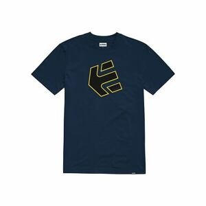 Etnies pánské tričko Crank Tech Navy/Black | Modrá | Velikost XL