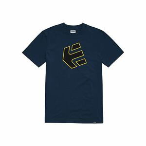 Etnies pánské tričko Crank Tech Navy/Black | Modrá | Velikost XXL