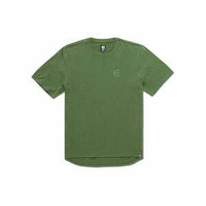 Etnies pánské tričko Icon Quick Dry Forrest | Zelená | Velikost L