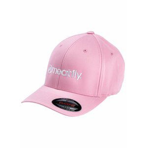 Meatfly kšiltovka Brand Flexfit Pink | Růžová | Velikost S/M