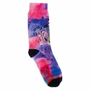 Meatfly ponožky X Pura Vida Eileen Peach Flowers | Mnohobarevná | Velikost S/M