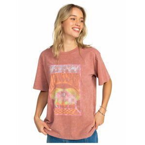 Roxy dámské tričko Girl Need Love Cedar Wood | Oranžová | Velikost L