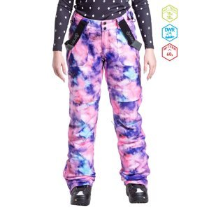 Meatfly dámské SNB & SKI kalhoty Foxy Peach Aquarel | Růžová | Velikost L