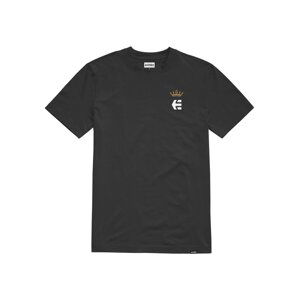 Etnies pánské tričko Ag Black | Černá | Velikost M