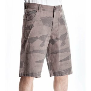 Meatfly kraťasy Bobber 16 Shorts C-Light Grey Camo | Šedá | Velikost 28