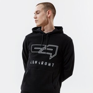 CONFRONT S KAPUCÍ LOGO HOODY BLACK