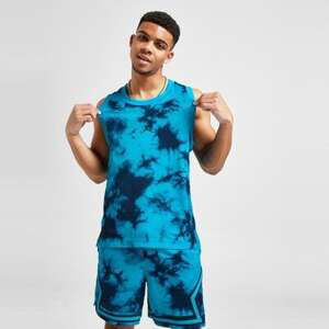 JORDAN JDAN TIE DYE JERSEY BLUE TEE