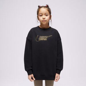 NIKE G NSW CLUB FLC BF CREW LS SHNE GIRL