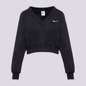 NIKE W NSW PHNX FLC CROP VNECK