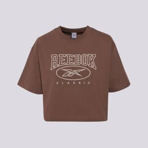 REEBOK CL AE BIG LOGO CROP TEE