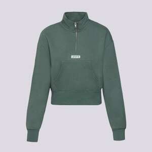 LEVI'S GRAPHIC SARA 1/4 ZIP GREENS