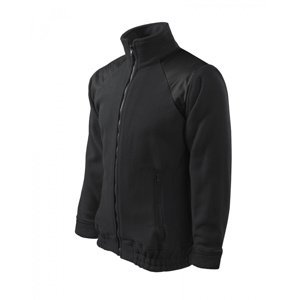 ESHOP - Mikina fleece unisex Jacket HI-Q 506  - ebony gray