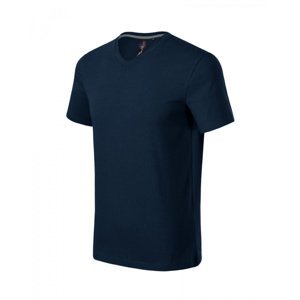 Tričko ACTION V-NECK, pánské, S-XL- námořní modrá