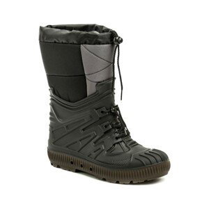 Italy  Top Lux 3004 černé sněhule  Zimní boty Černá