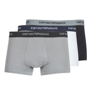 Emporio Armani  CC717-PACK DE 3  Boxerky Černá