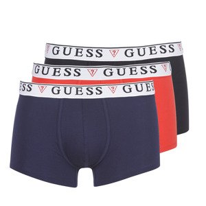 Guess  BRIAN BOXER TRUNK PACK X4  Boxerky Černá