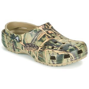 Crocs  CLASSIC REALTREE  Pantofle Khaki
