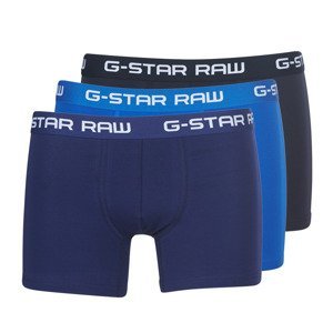 G-Star Raw  CLASSIC TRUNK CLR 3 PACK  Boxerky Modrá