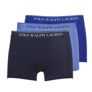 Polo Ralph Lauren  CLASSIC 3 PACK TRUNK  Boxerky Modrá