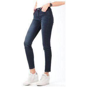 Lee  Scarlett High Crop Skinny Cropped L32BAIFA  Rifle skinny Modrá